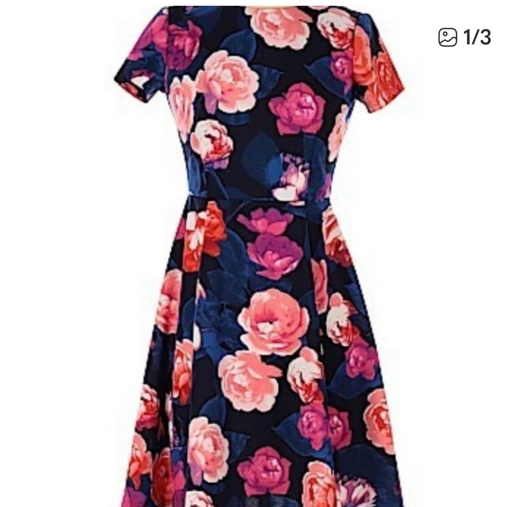 Eliza J beautiful floral dress below‎ knee✨Size 16